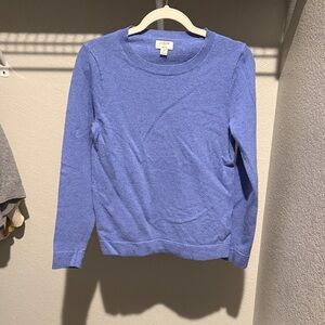 J. Crew Light Blue Knit Pullover
